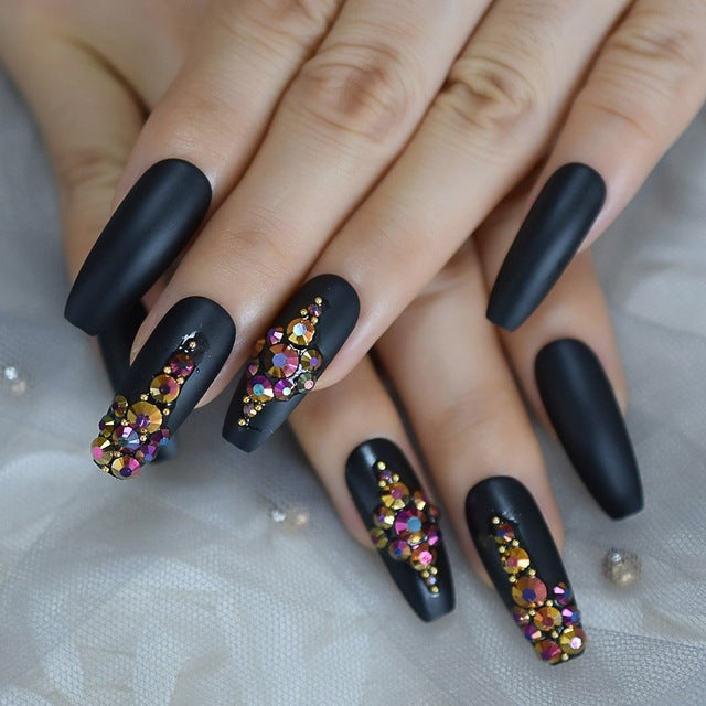 Diamond nail sequins