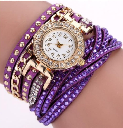 Twist Braided Bracelet Quartz Watch