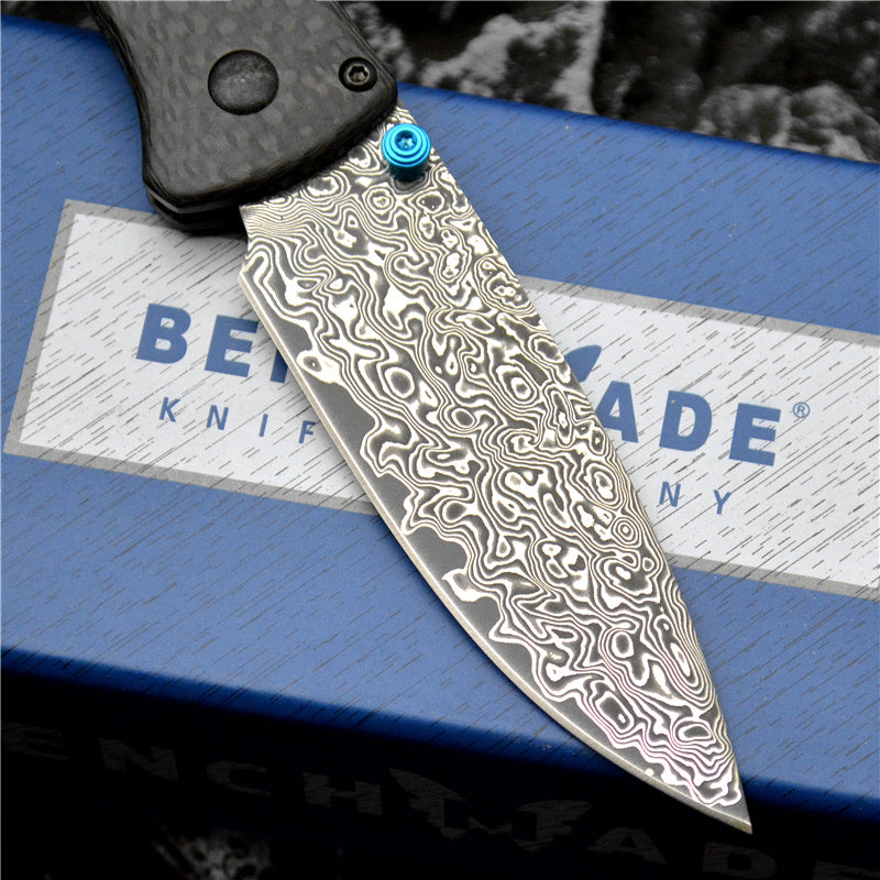 Carbon Fiber Stainless Steel Folding Knife