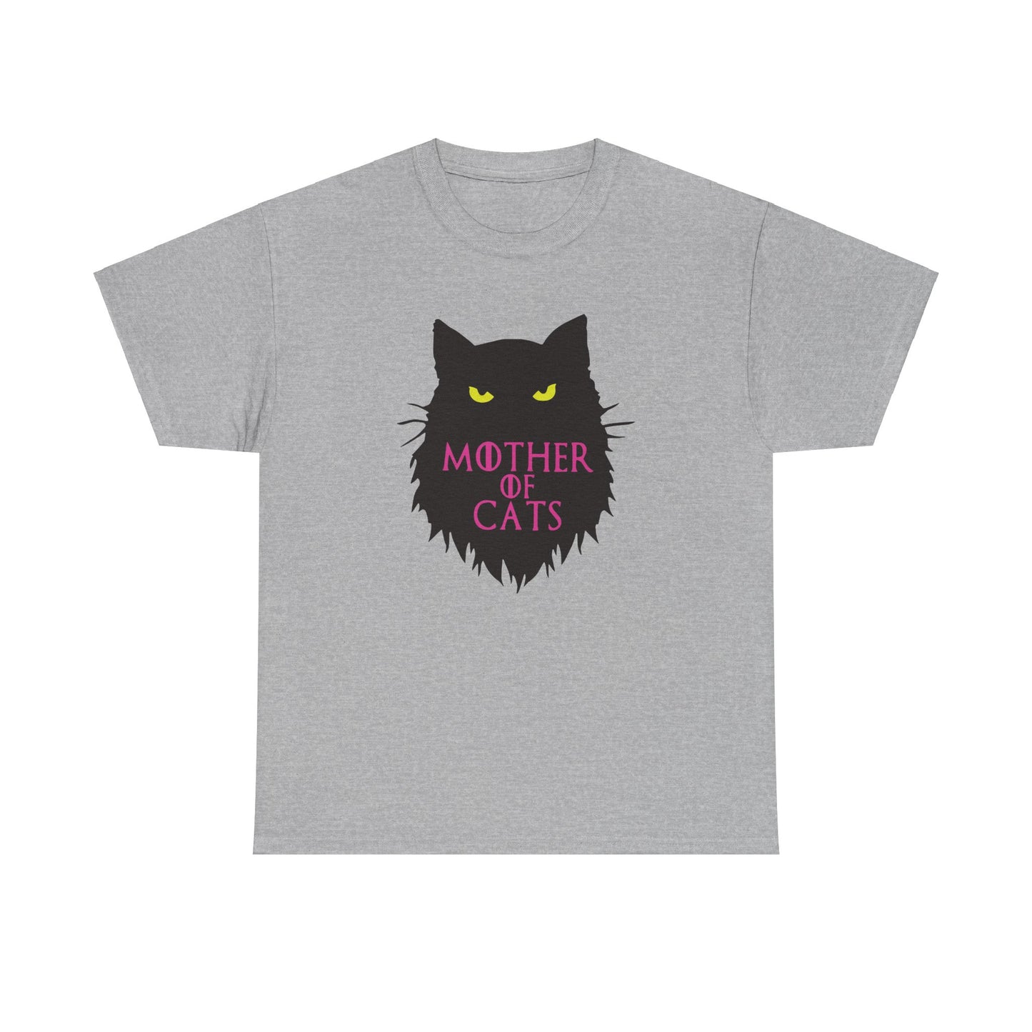 Mother of Cats. Heavy Cotton T-Shirt