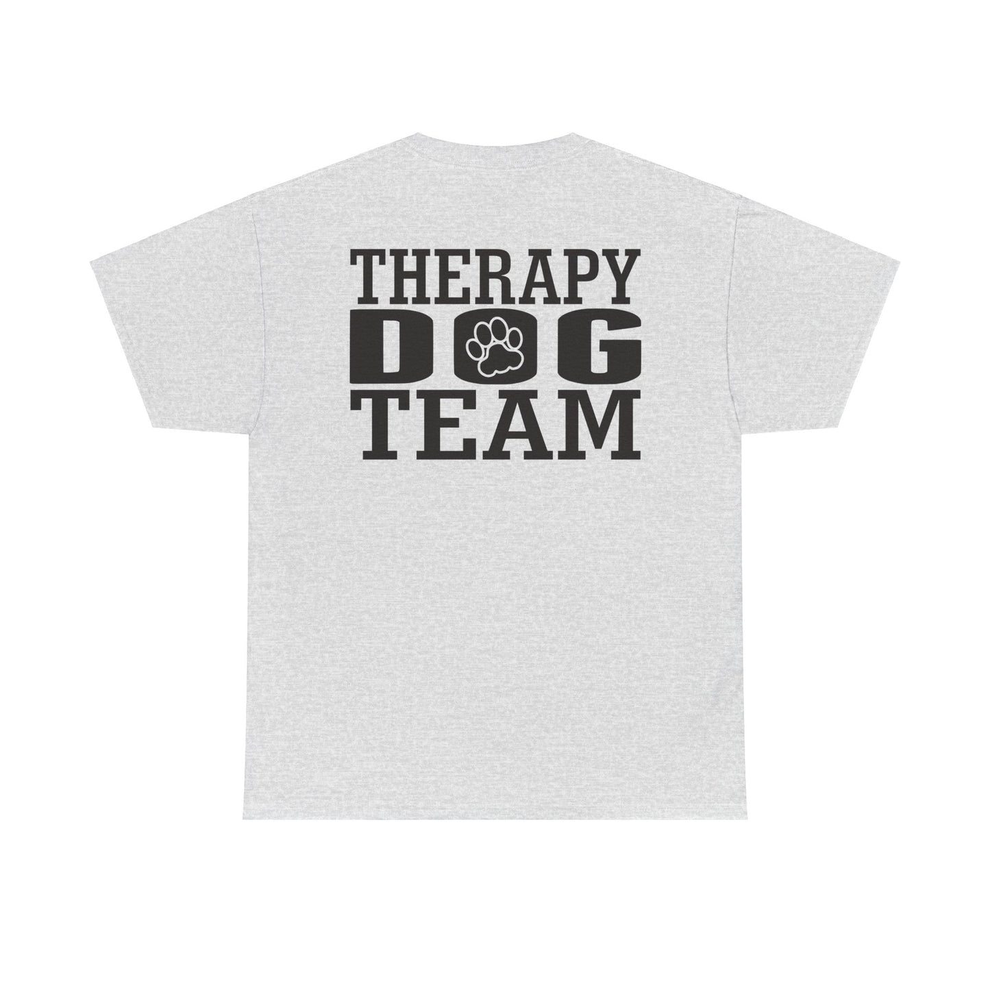 Therapy Dog Team. Heavy Cotton T-Shirt