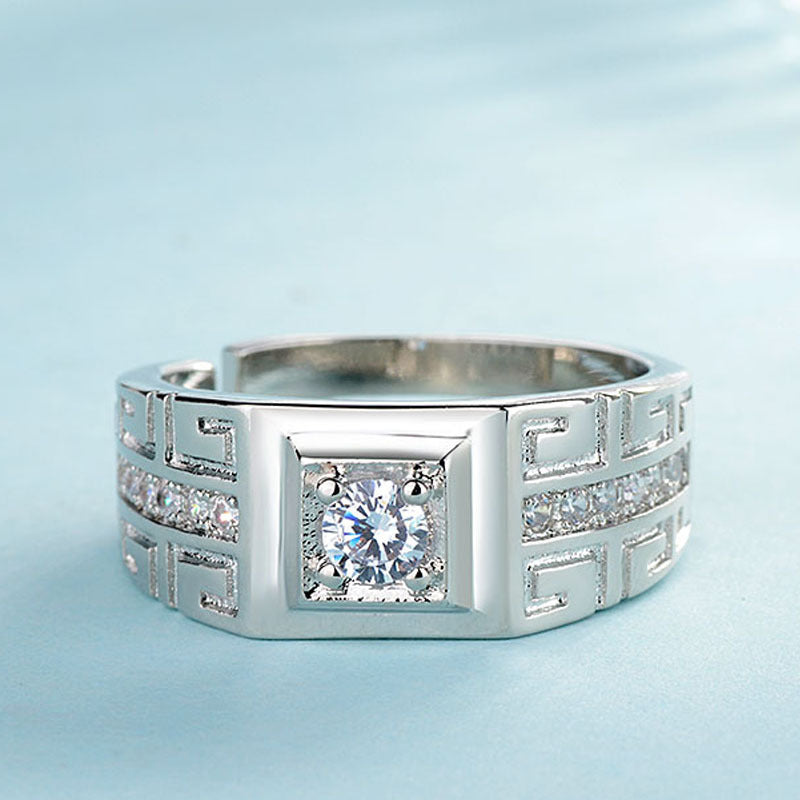 Moissanite Ring