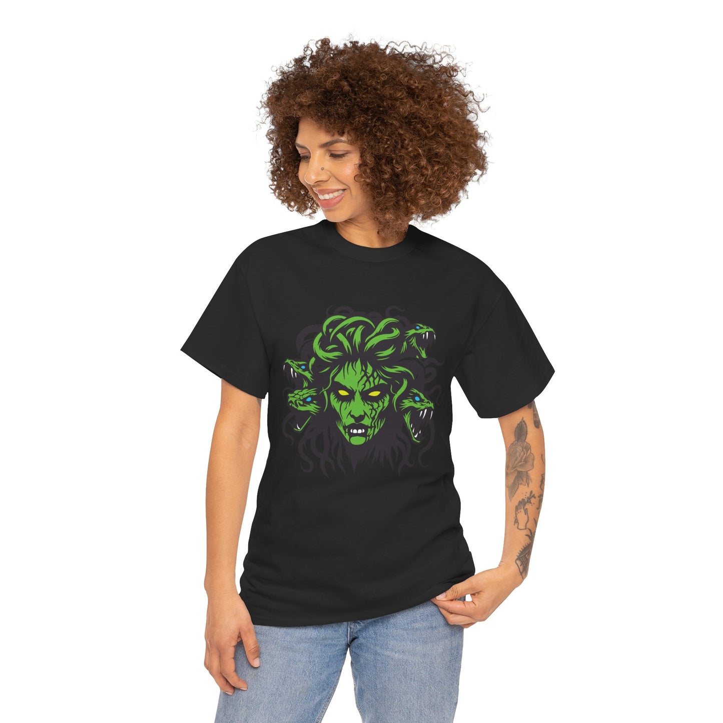 Medusa. Heavy Cotton T-Shirt