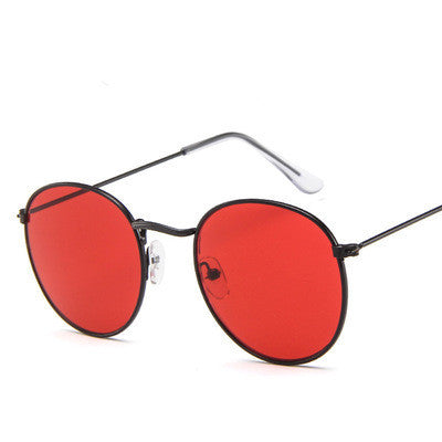 Round frame vintage sunglasses