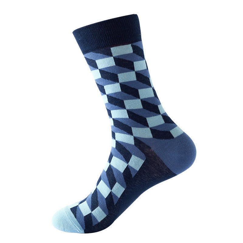 Mid Calf Fashion Trendy Socks