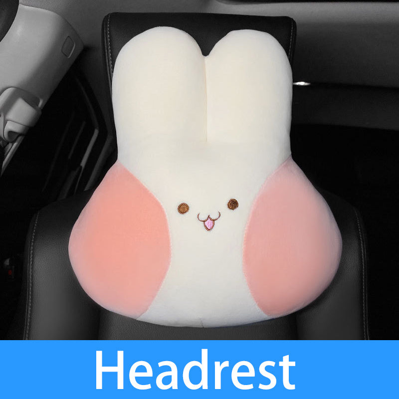 Rabbit Car Pillow