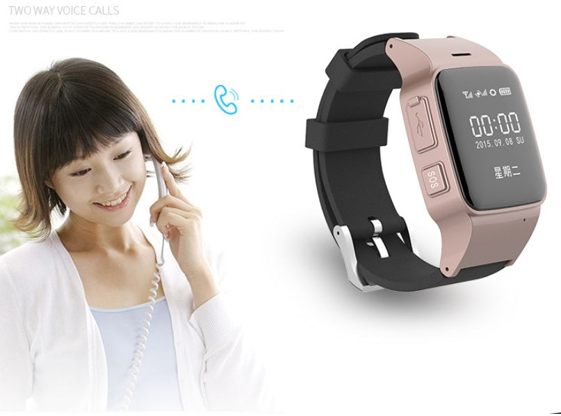 GPS Tracking Watch for Elderly Smart Watch Anti-lost SOS Wi-Fi