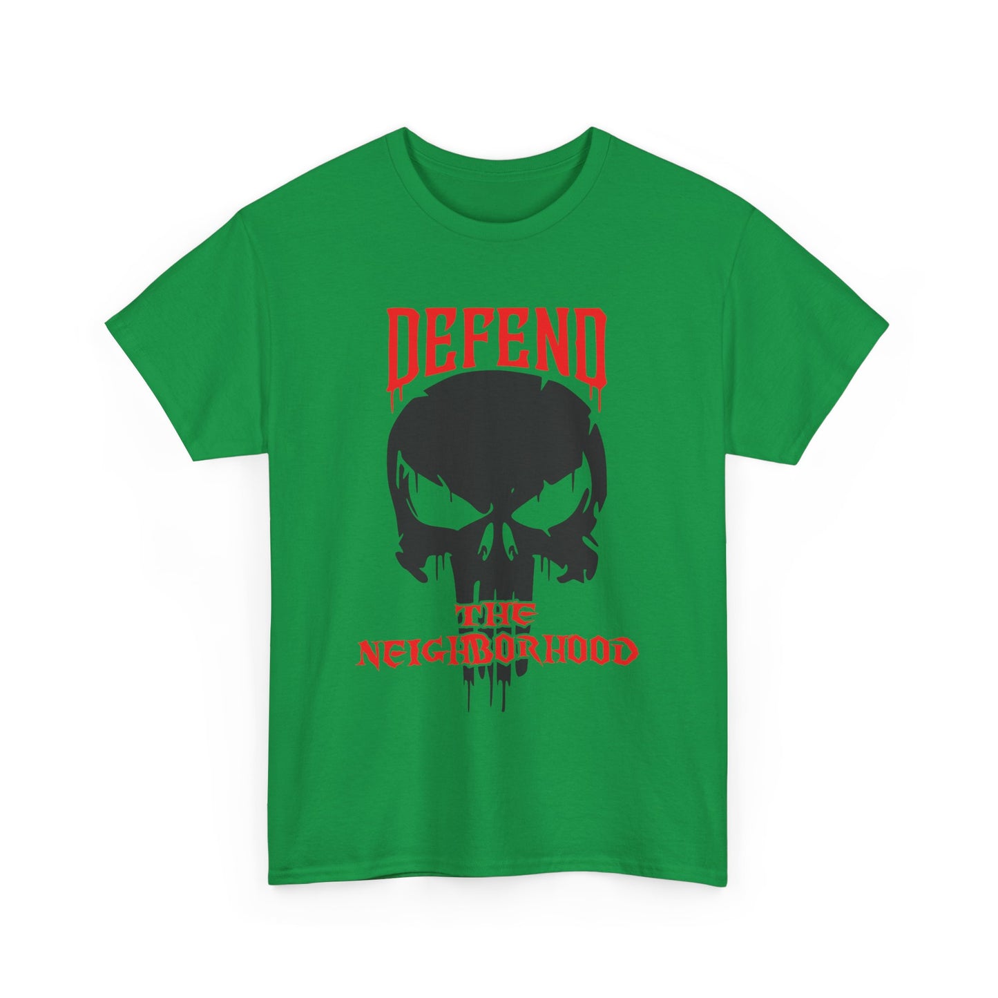 Defend the Neighborhood. Heavy Cotton T-Shirt