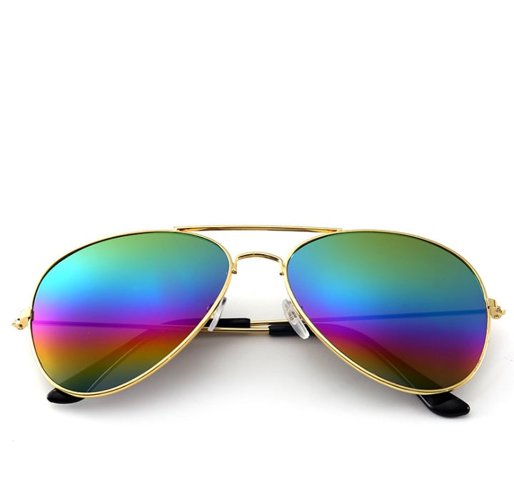 UV reflective metal Sunglasses