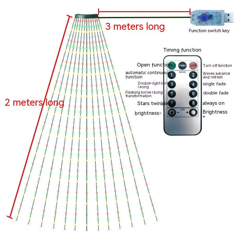 Christmas Tree Decorative String Lights