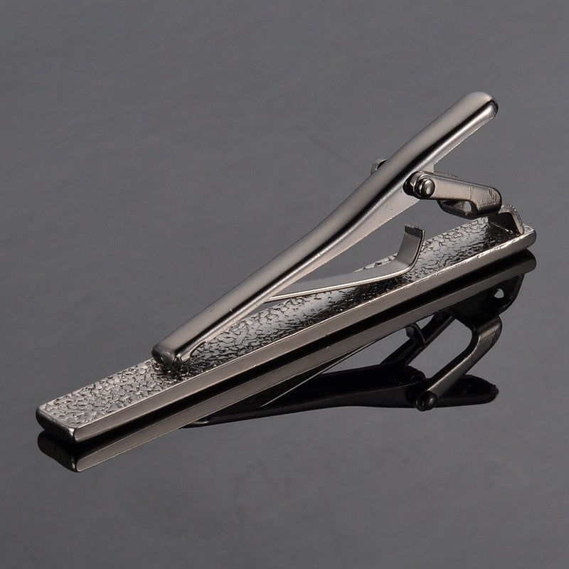 Brushed Glossy Tie Clip