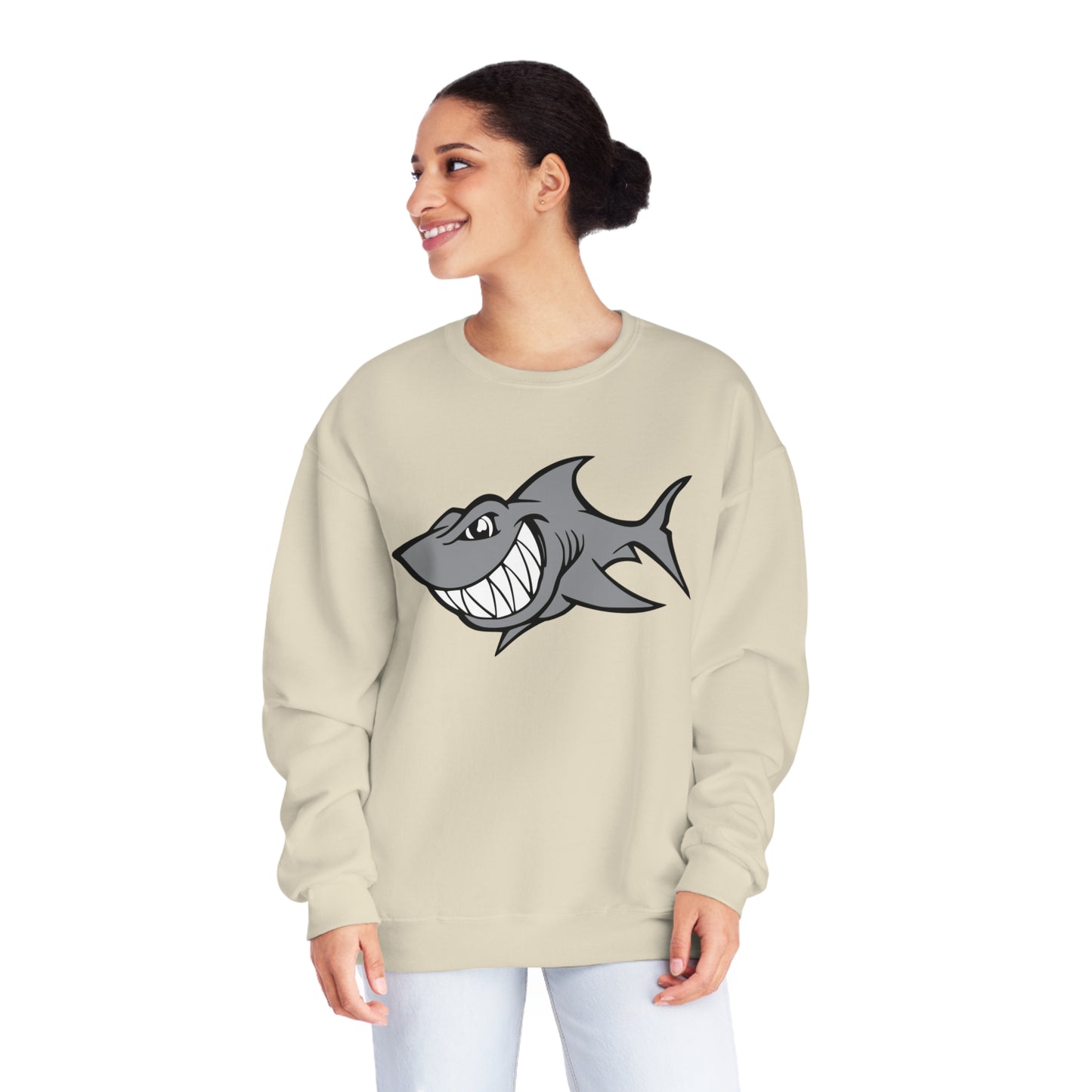 Shark, Unisex NuBlend® Crewneck Sweatshirt