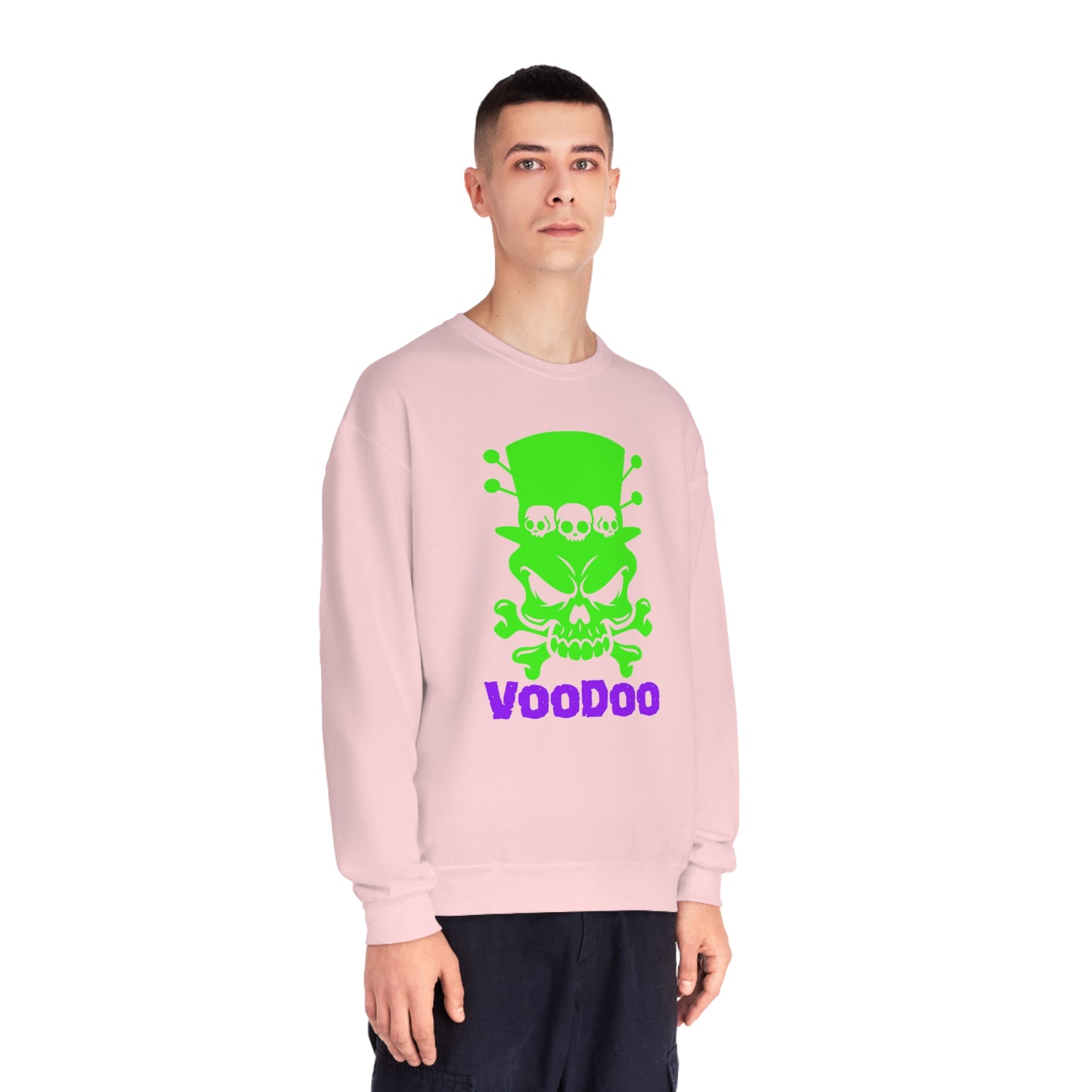 VooDoo Skull, Unisex NuBlend® Crewneck Sweatshirt