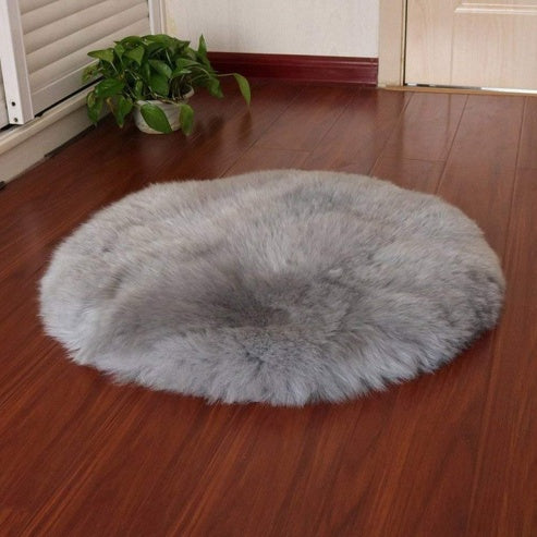 Plush Round Rug