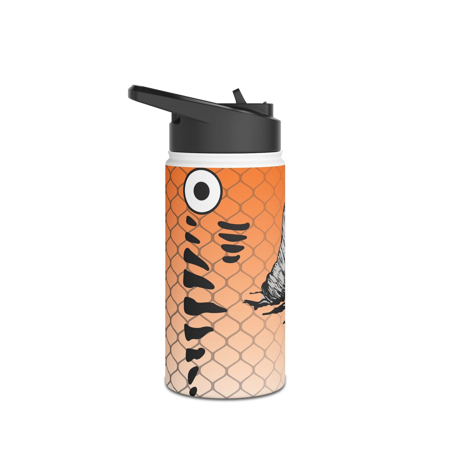 Redfish Fish Lure. Stainless Steel Water Bottle