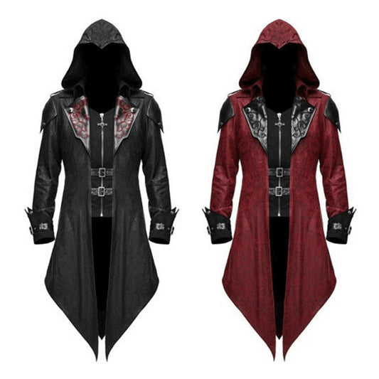 Men's Medieval Patchwork Coat