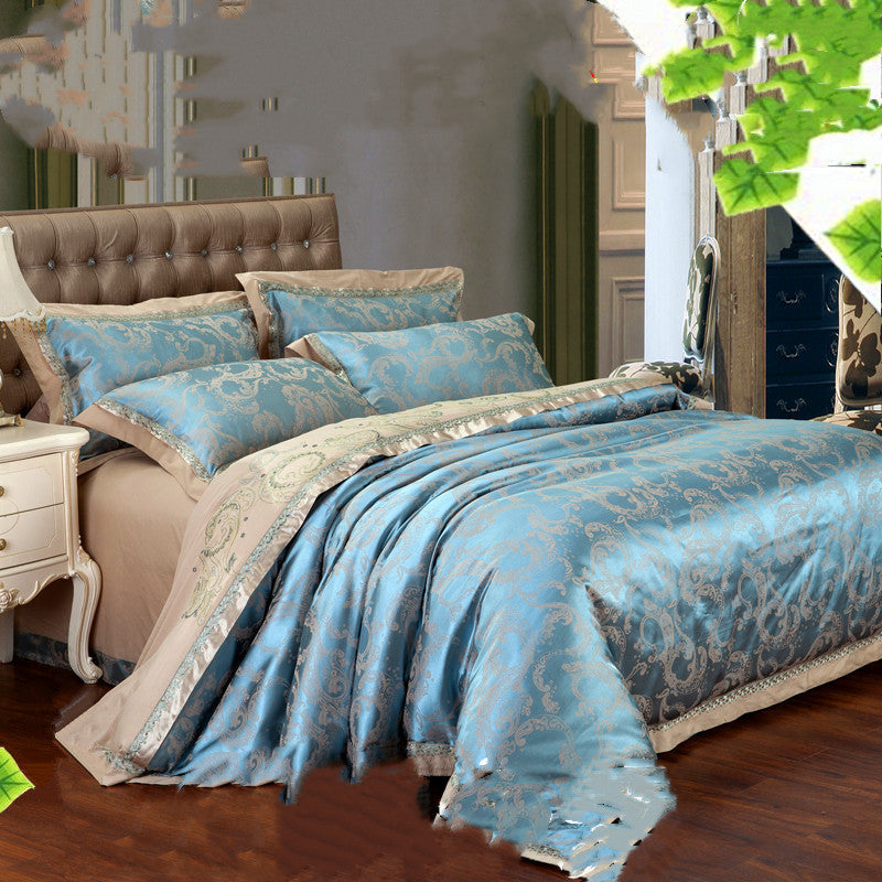 European Luxury High-end Linen And Cotton Bedding Set