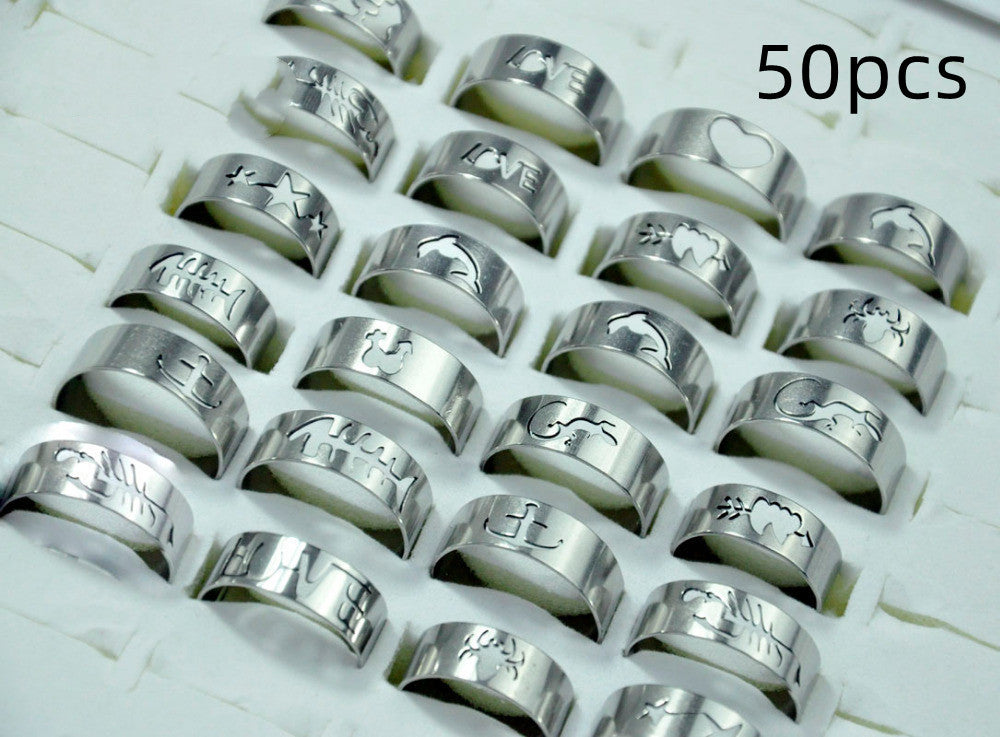 Hollow Stainless-Steel Rings