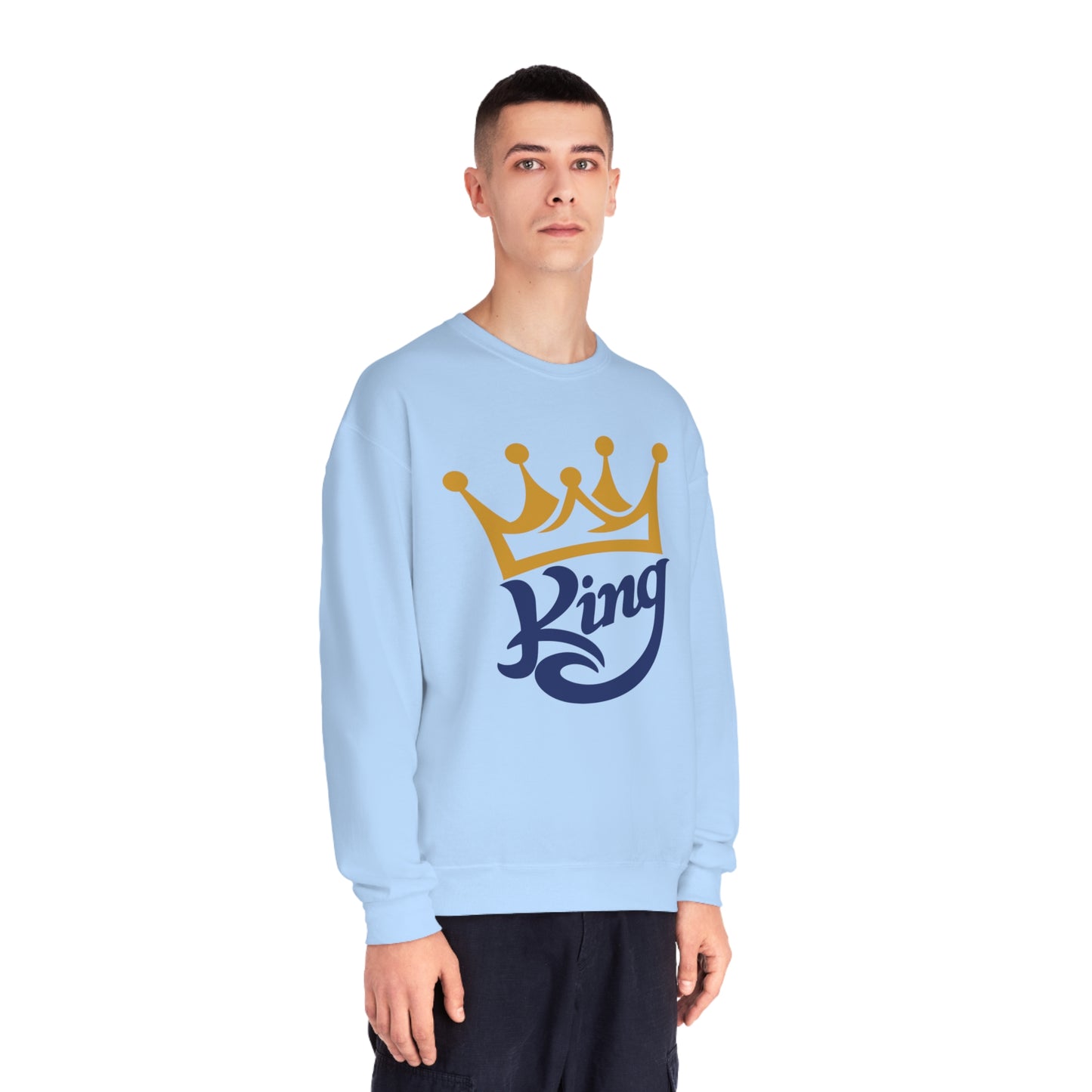 King, Unisex NuBlend® Crewneck Sweatshirt