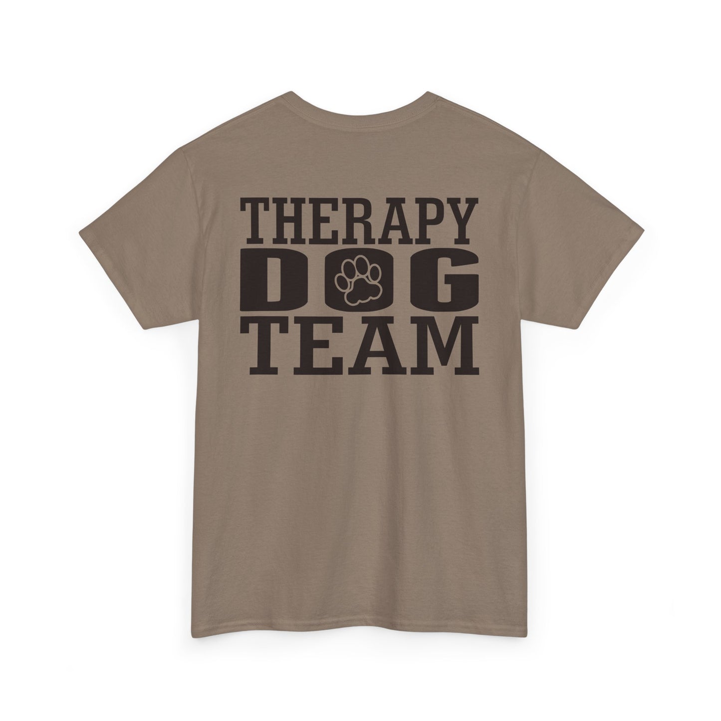 Therapy Dog Team. Heavy Cotton T-Shirt