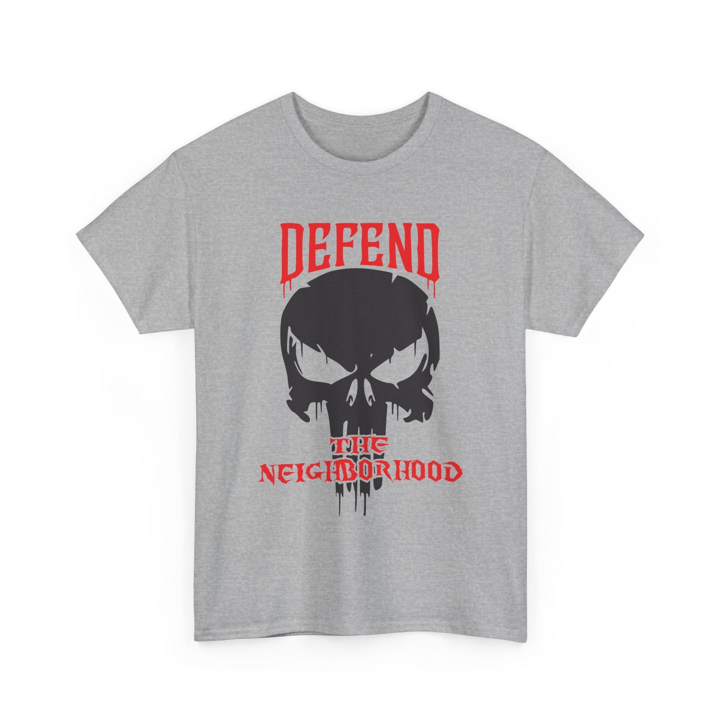 Defend the Neighborhood. Heavy Cotton T-Shirt