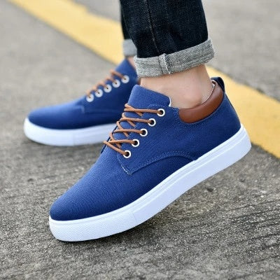 Men's casual canvas sport shoes