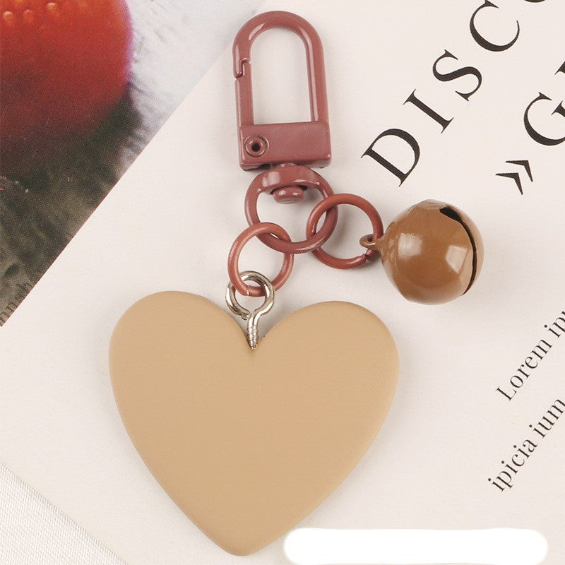 Heart Bell Keychain