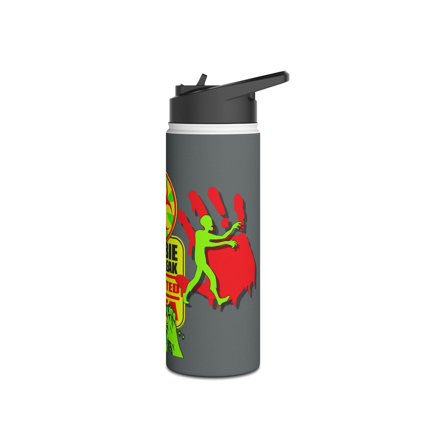 Zombie Zone. Stainless Steel Water Bottle