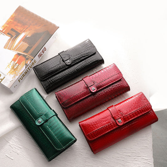 Summer Bright Leather Wallet