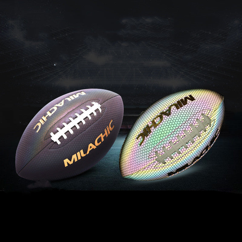 Luminous Reflective Rugby Ball