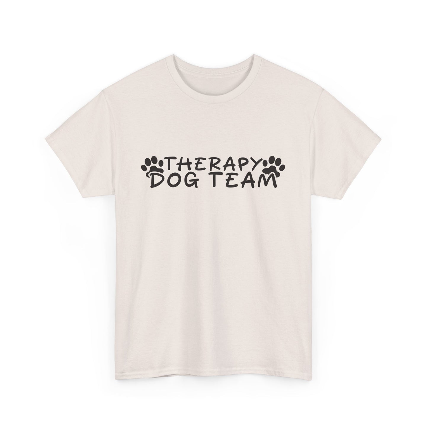 Therapy Dog Team. Heavy Cotton T-Shirt