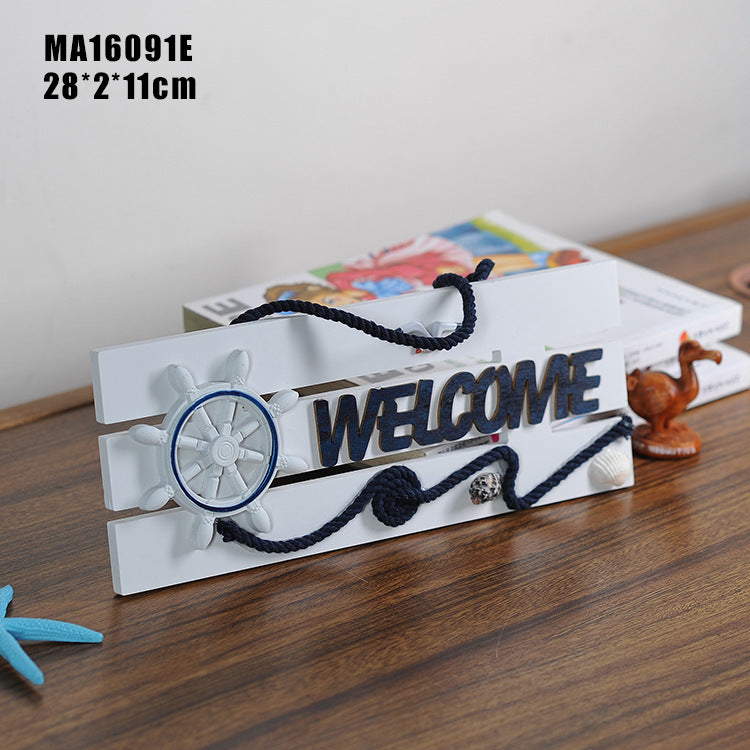 Nautical   Wooden Welcome Sign