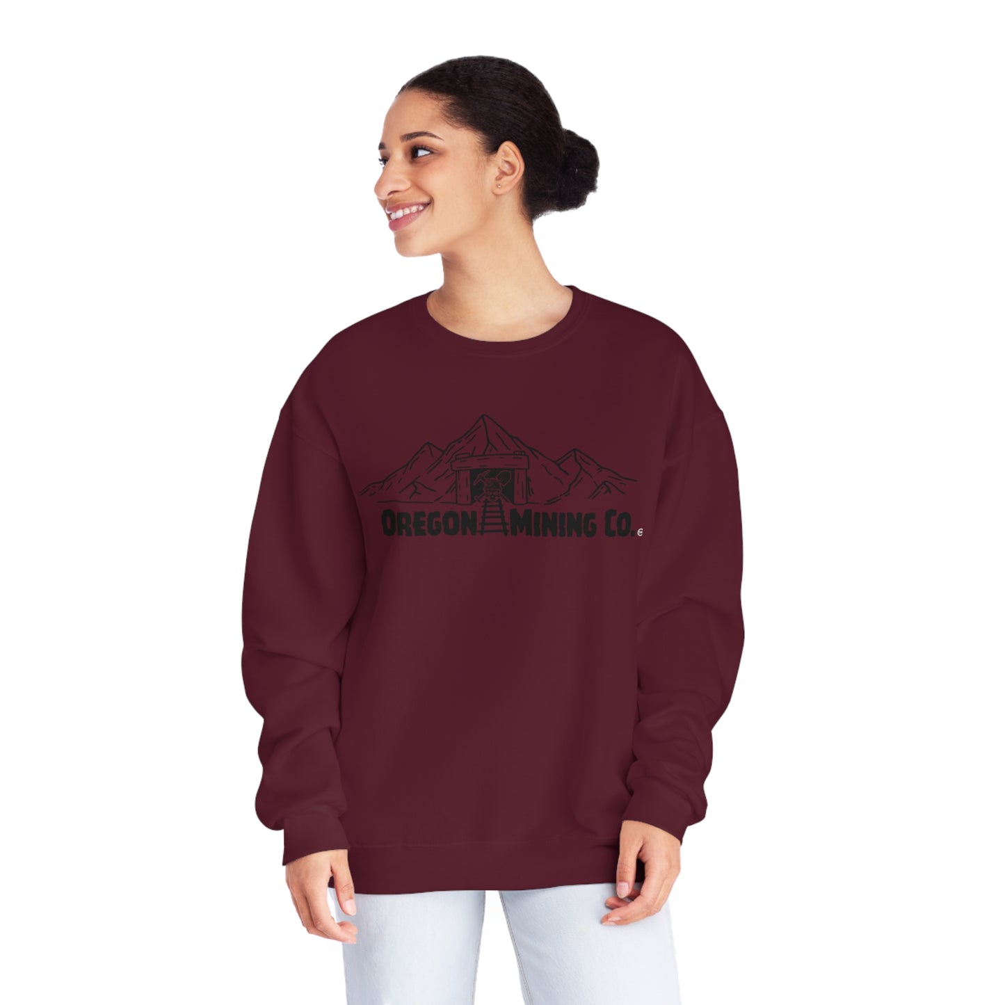 Oregon Mining Co., Unisex NuBlend® Crewneck Sweatshirt