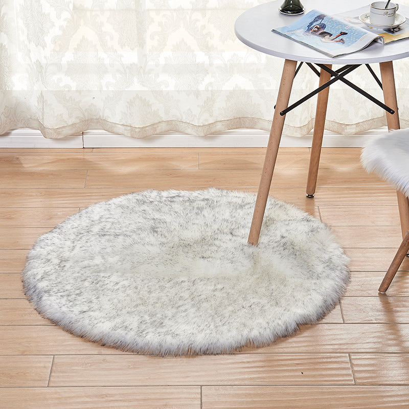 Plush Round Rug