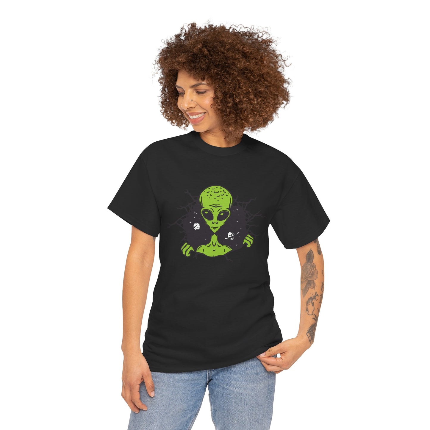 Alien, Heavy Cotton T-Shirt