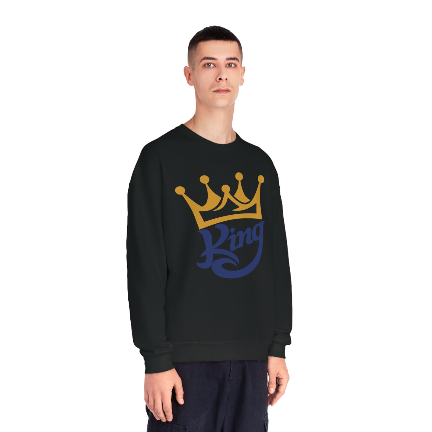 King, Unisex NuBlend® Crewneck Sweatshirt