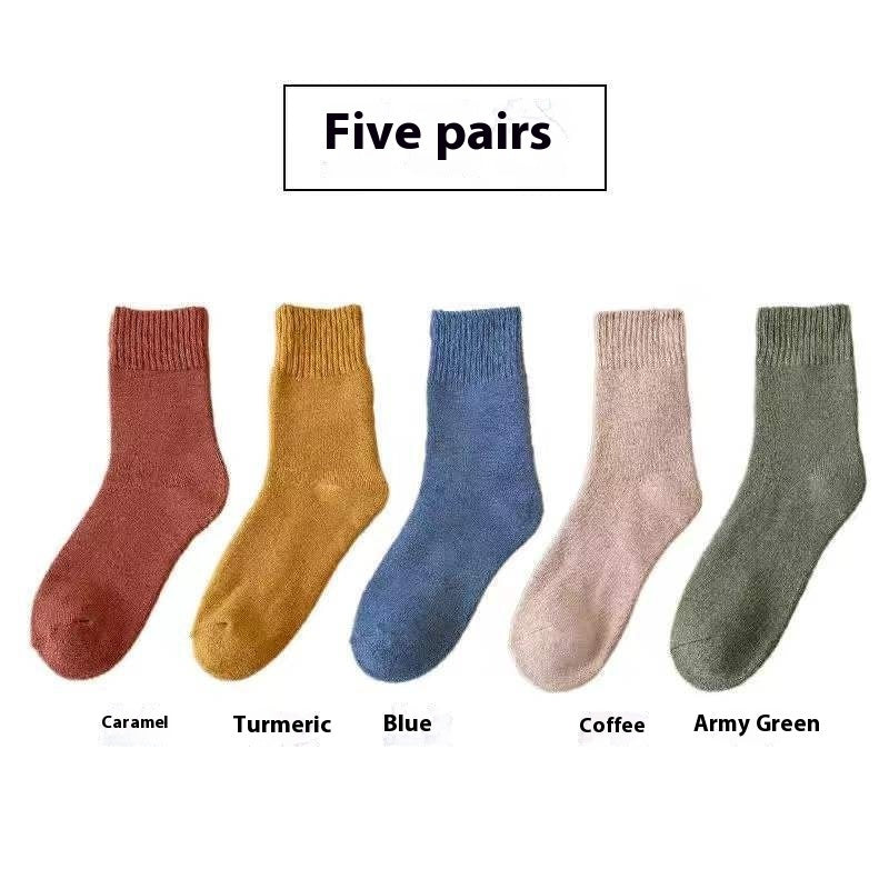 Mid-length Thick Socks