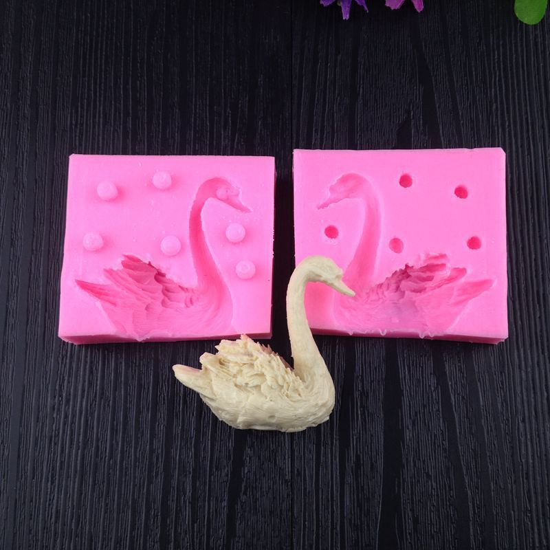 Swan Shape Chocolate Mold