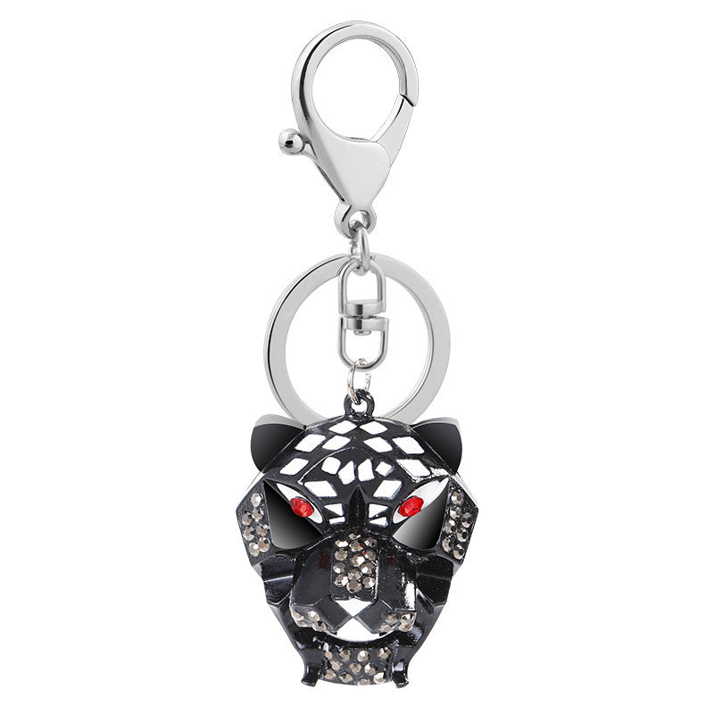 Leopard Head Keychain