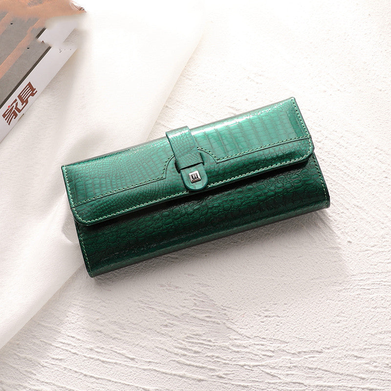 Summer Bright Leather Wallet