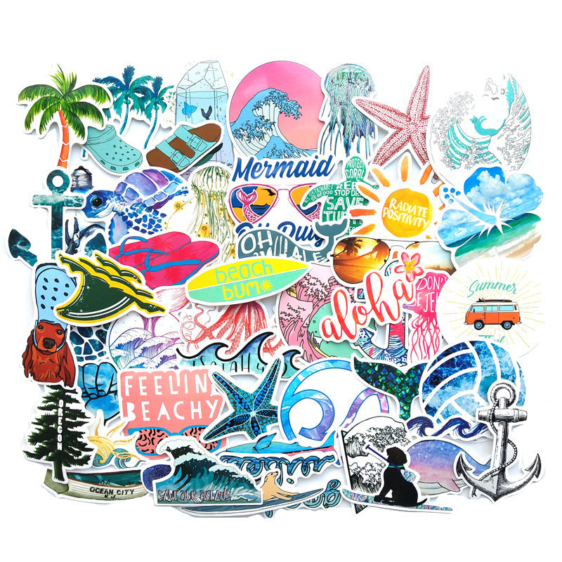 Beach Stickers