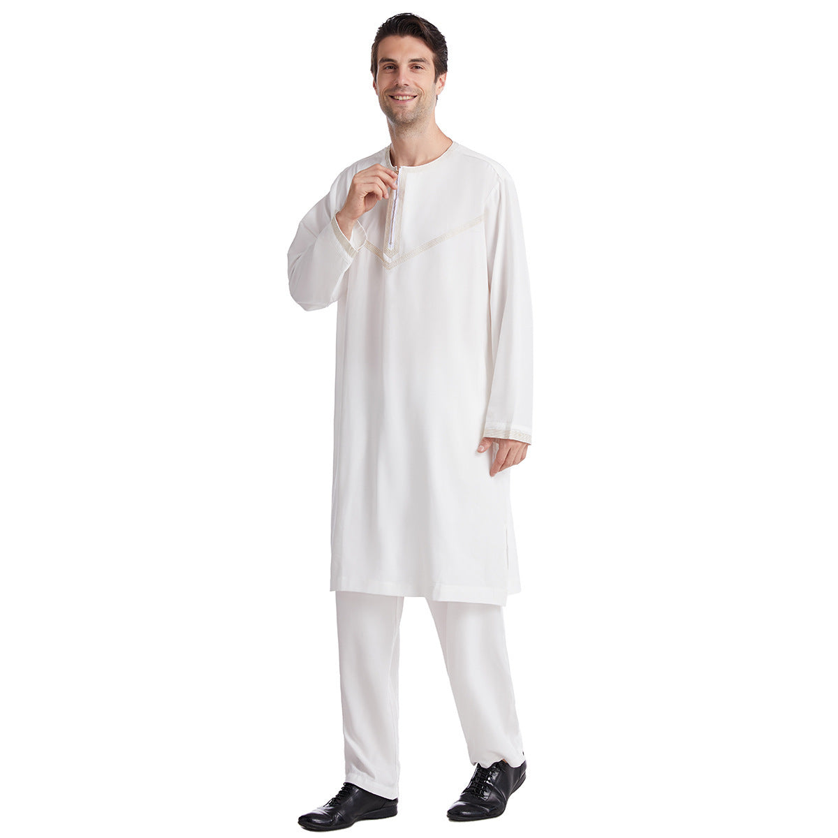 Polyester Embroidered Robe