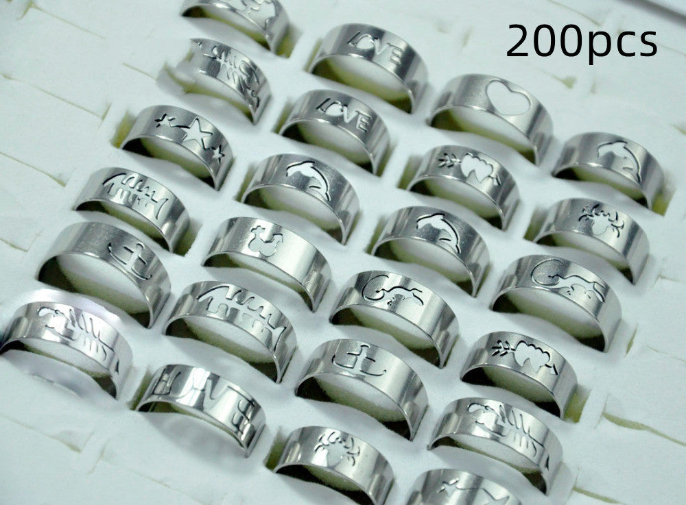 Hollow Stainless-Steel Rings