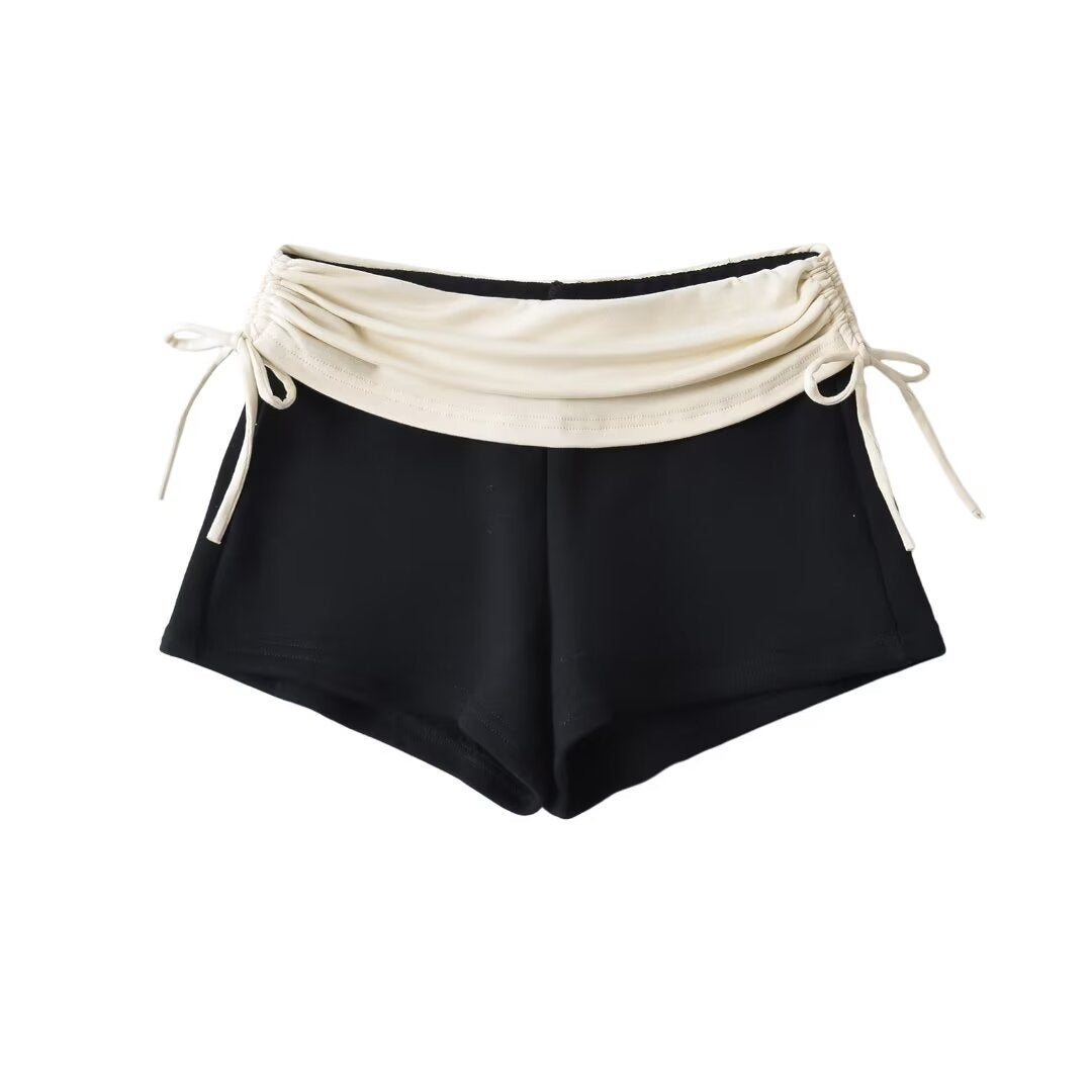 Drawstring Hot Pants