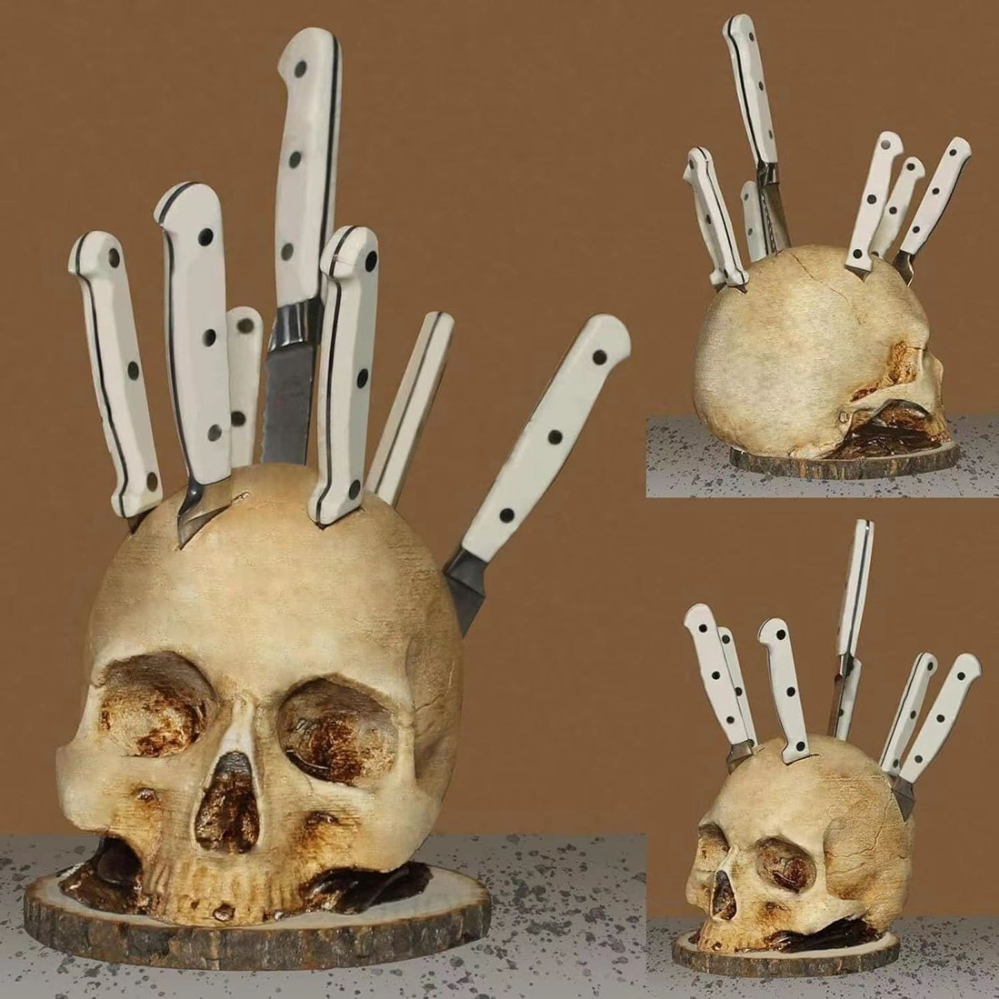 Skull Knife Holder