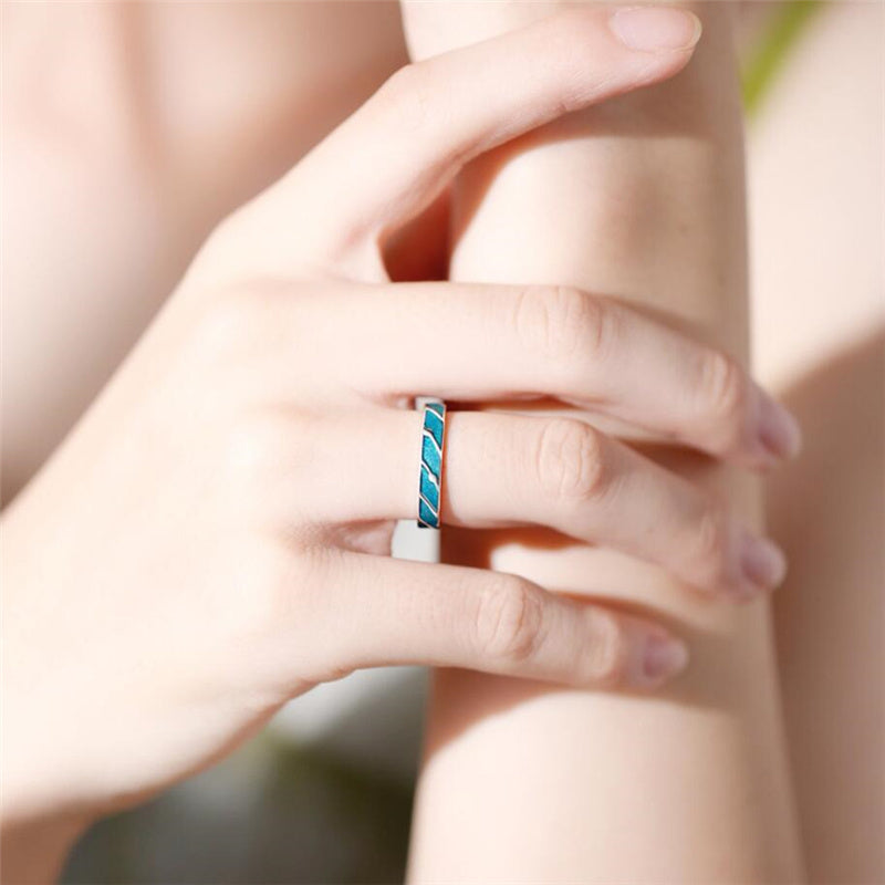 Meteor Shower Couple Rings