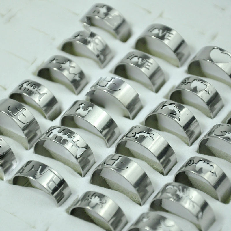 Hollow Stainless-Steel Rings