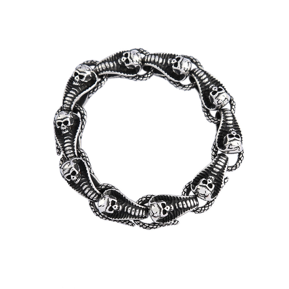 Cobra Skull Bracelet