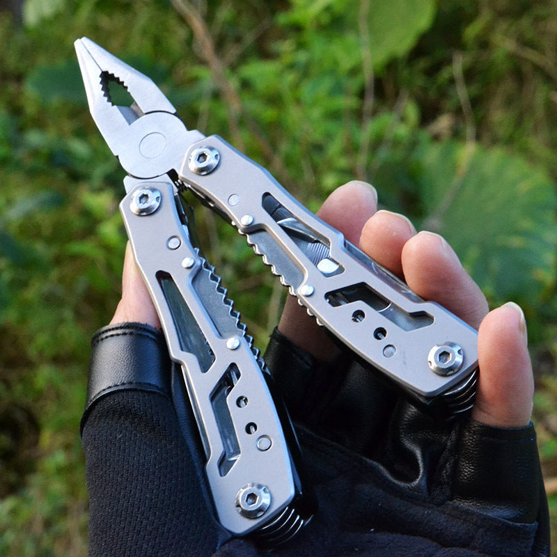 All Steel Multi-function Pliers Combination Folding Knife