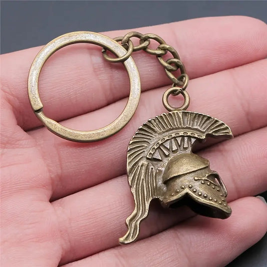 Roman Warrior Helmet Keychain